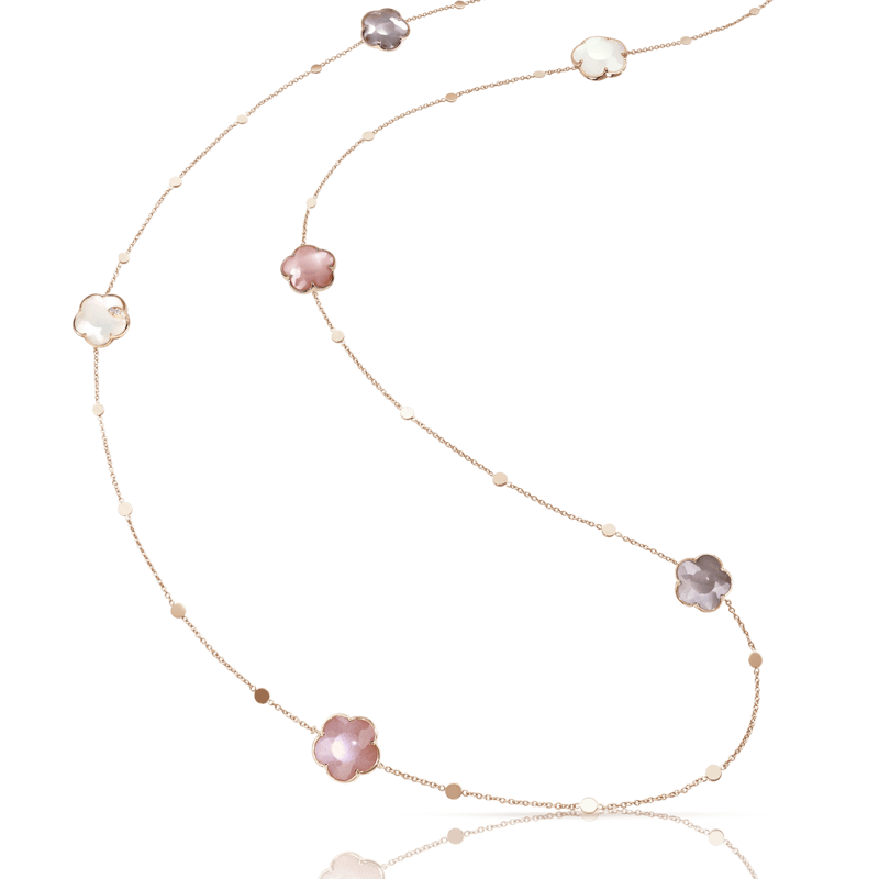 Pasquale Bruni Bouquet Lunaire Necklace rose gold 16344R