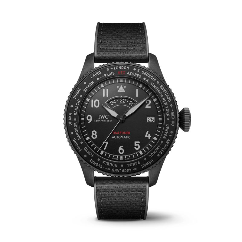 IW395505 | IWC Pilot's Watch Timezoner Top Gun Ceratanium - IWC