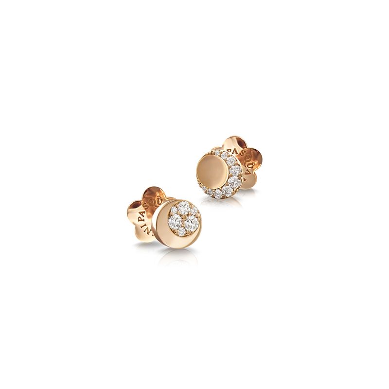Pasquale Bruni Luce Earrings rose gold with white diamonds - Webshop