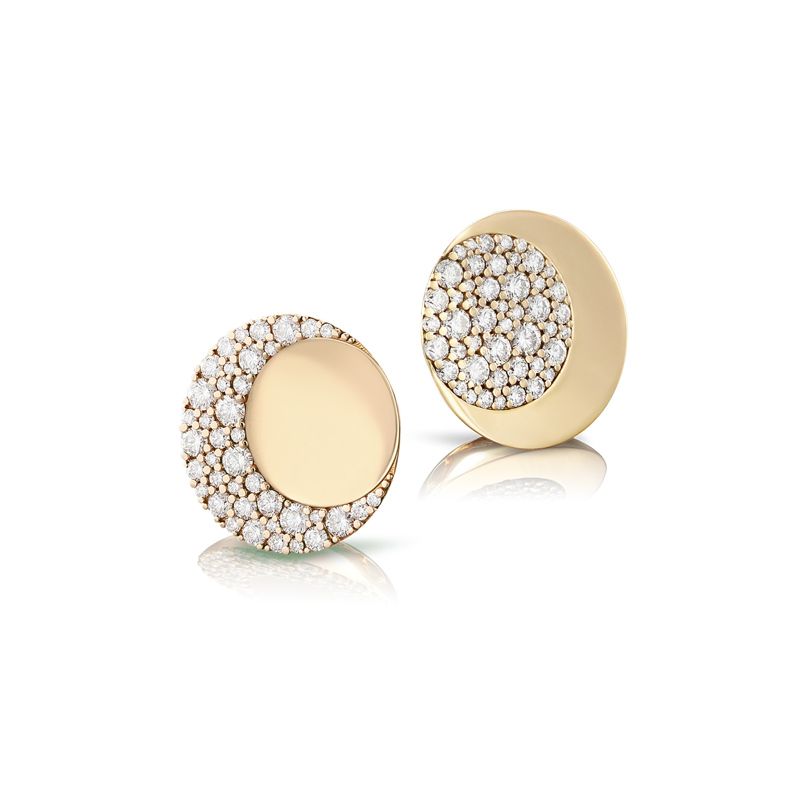 Pasquale Bruni Luce Earrings rose gold with white diamonds - Webshop