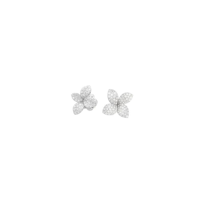 15384B | Pasquale Bruni Petit Garden earrings white gold (small) - Webshop