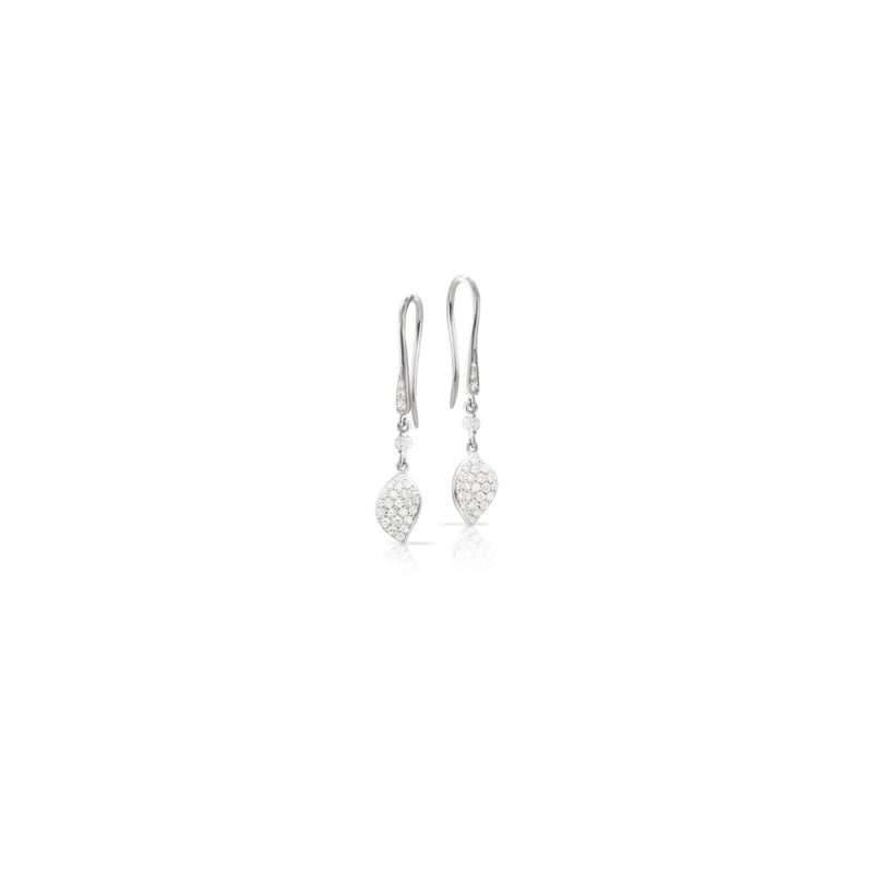 15397B | Pasquale Bruni Petit Garden earrings white gold 38mm - Webshop