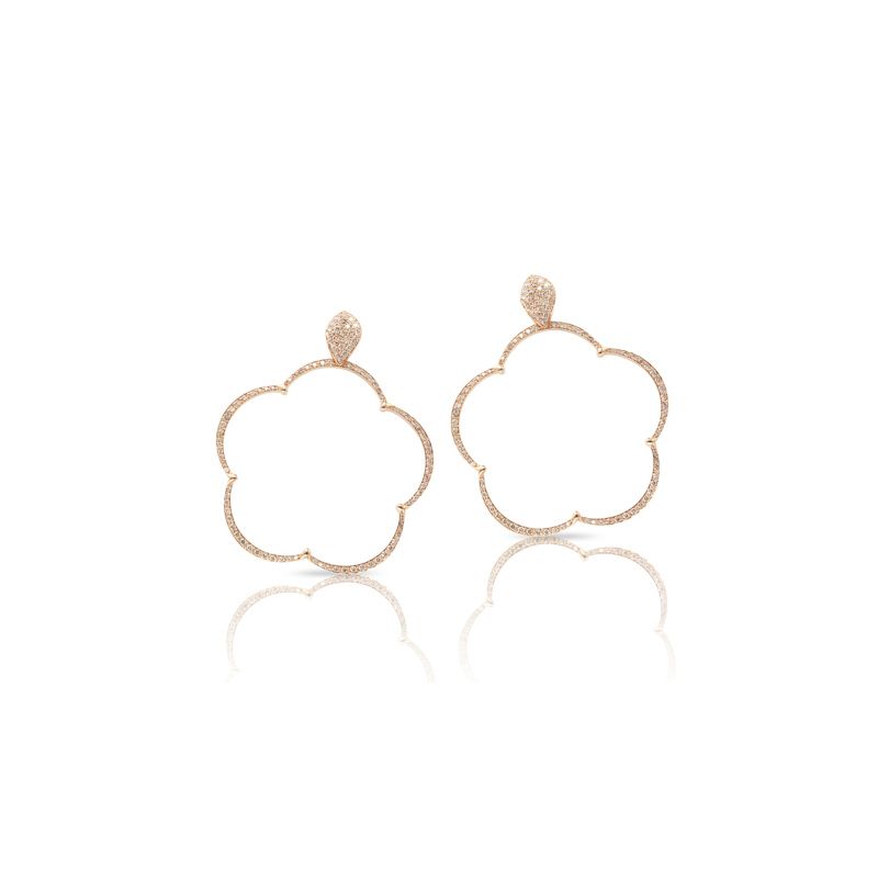 15647B | Pasquale Bruni Ton Joli earrings white gold 40mm - Webshop