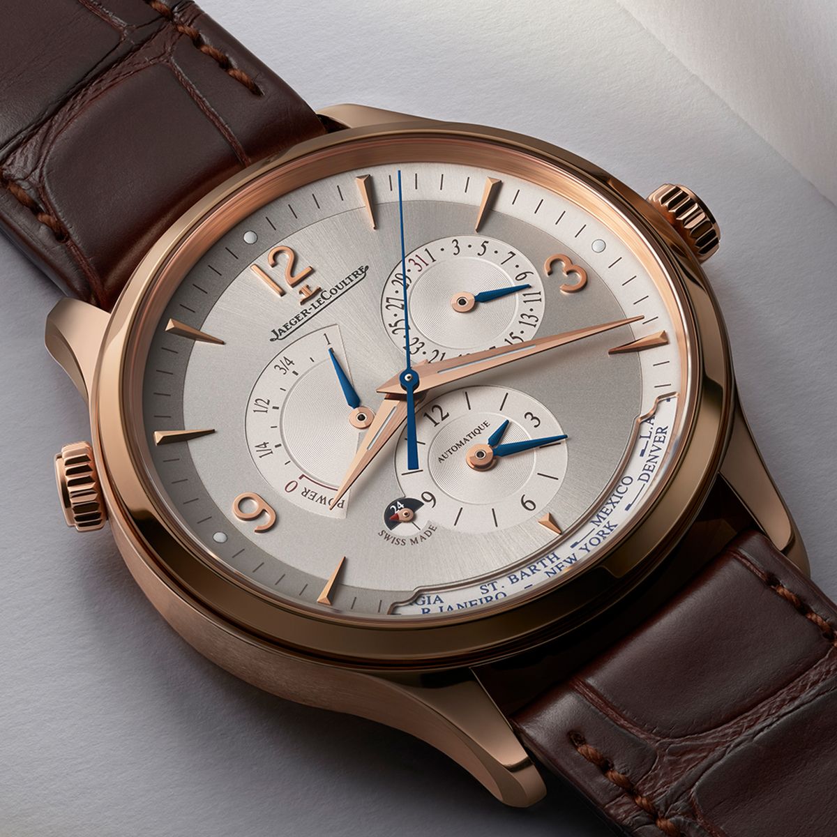 Jaeger LeCoultre Master Control Geographic Uurwerken Webshop Jaeger LeCoultre Master Control Geographic Uurwerken Webshop