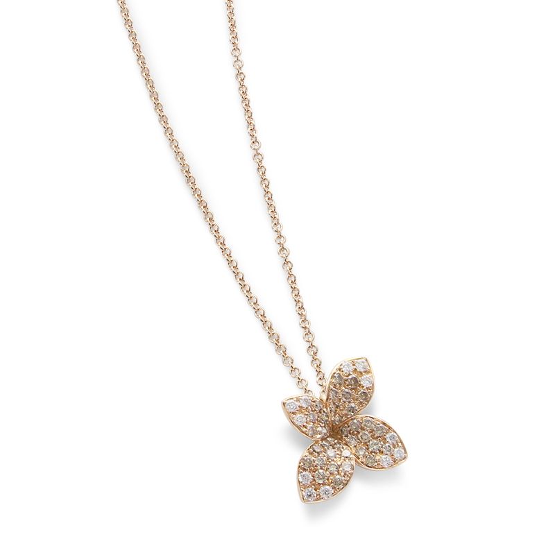 15371R | Pasquale Bruni Petit Garden earrings pink gold (small) - Webshop