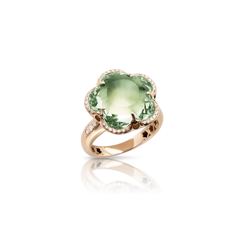 16107R Pasquale Bruni ring Bon Ton Prasiolite diamonds Dolce vita