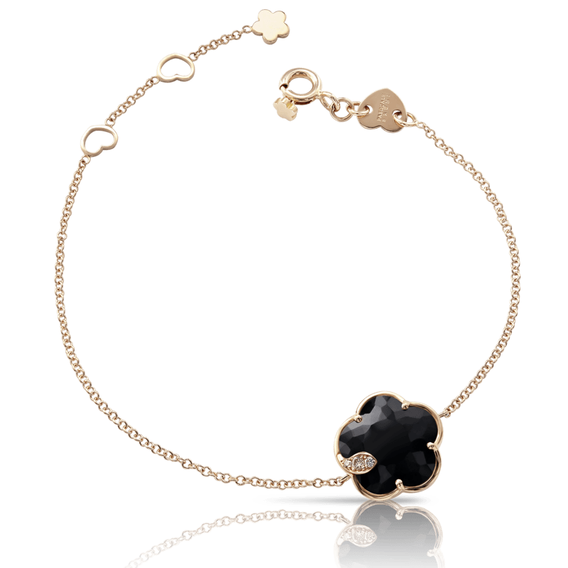 Pasquale Bruni Bon Ton Ton Jolì bracelet pink gold and onyx