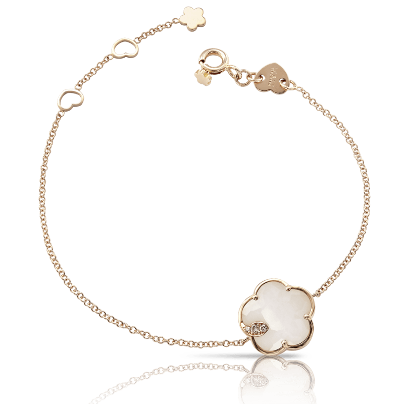 Pasquale Bruni Bon Ton Ton Jolì bracelet  pink gold and white agate - Webshop