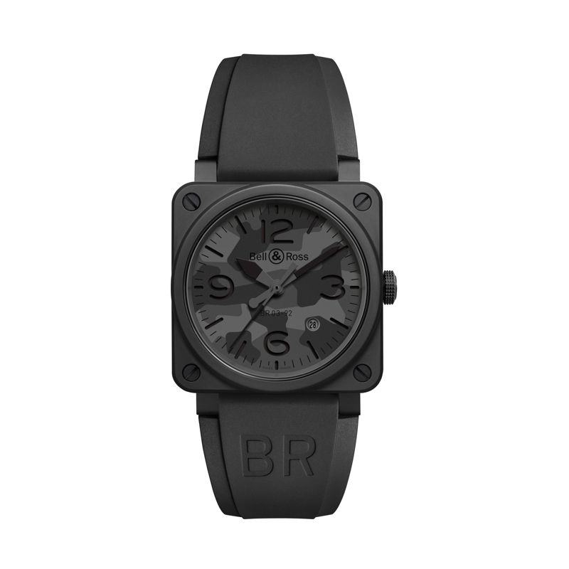 BR0392-CAMO-CE SRB | Buy Bell & Ross BR03-92 Black Camo online  | Buy watch