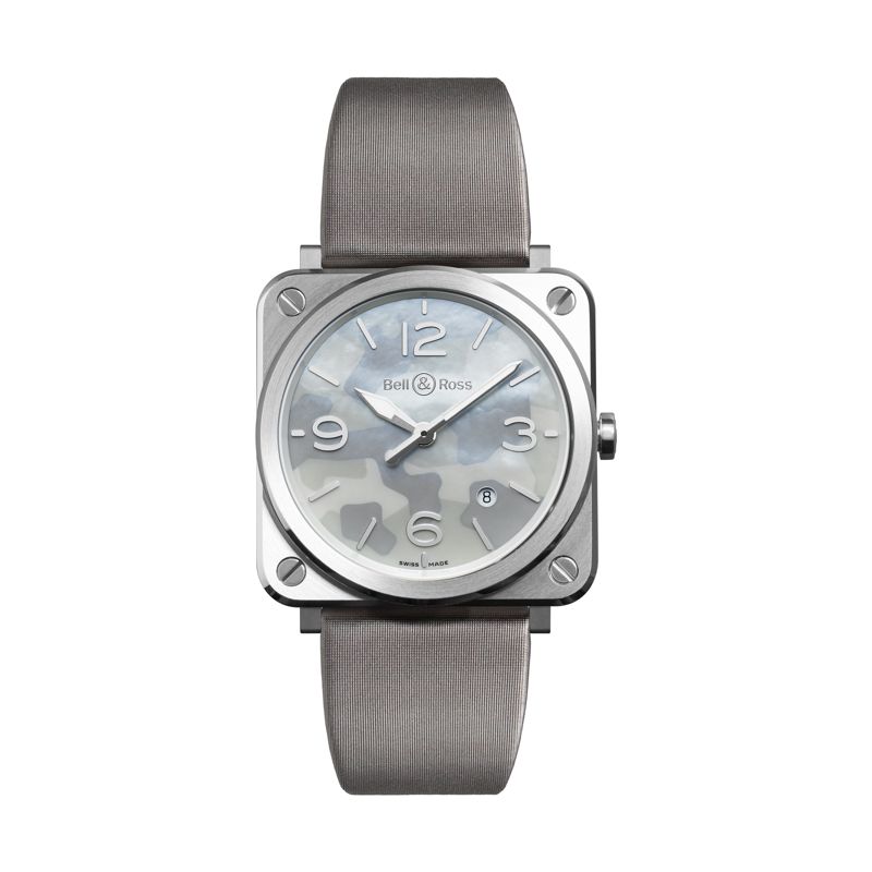 BRS-CAMO-ST | Buy Bell & Ross BR S Grey Camouflage online  | Buy watch