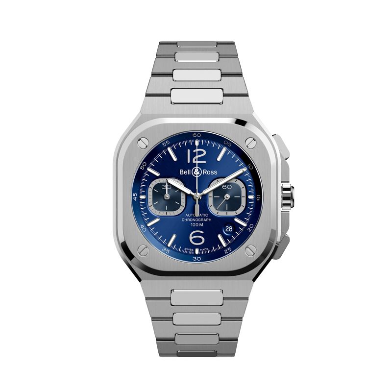 BR 05 Chrono Blue Steel - BR 05 - Bell & Ross | BR05C-BU-ST/SST