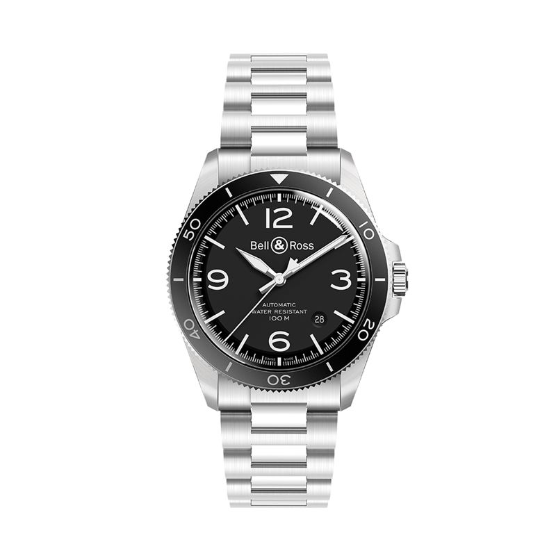 BRV292-BL-ST-SST | Bell & Ross BR V2-92 Black Steel  | Buy watch