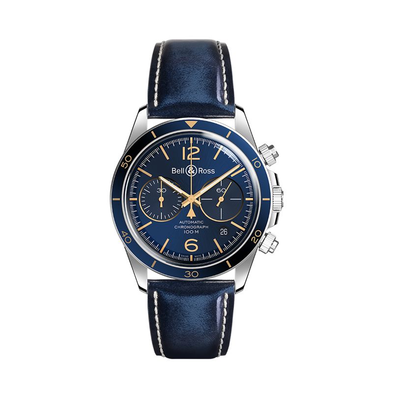 BRV294-BU-G-ST-SCA | Bell & Ross BR V2-94 Aeronavale  | Buy watch