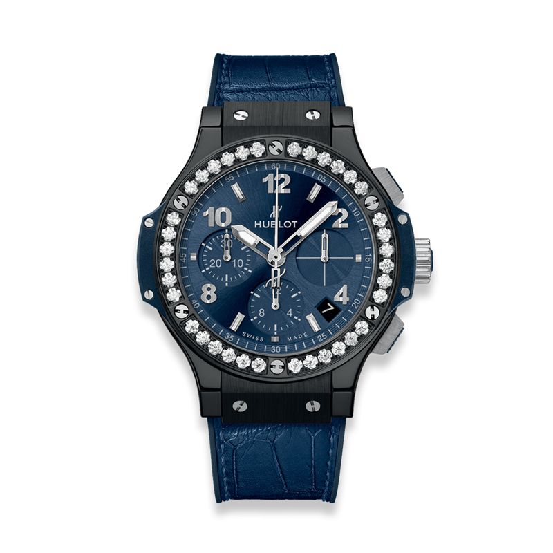 341.CM.7170.LR.1204 | Hublot Big Bang Ceramic Blue Diamonds - Hublot - Webshop