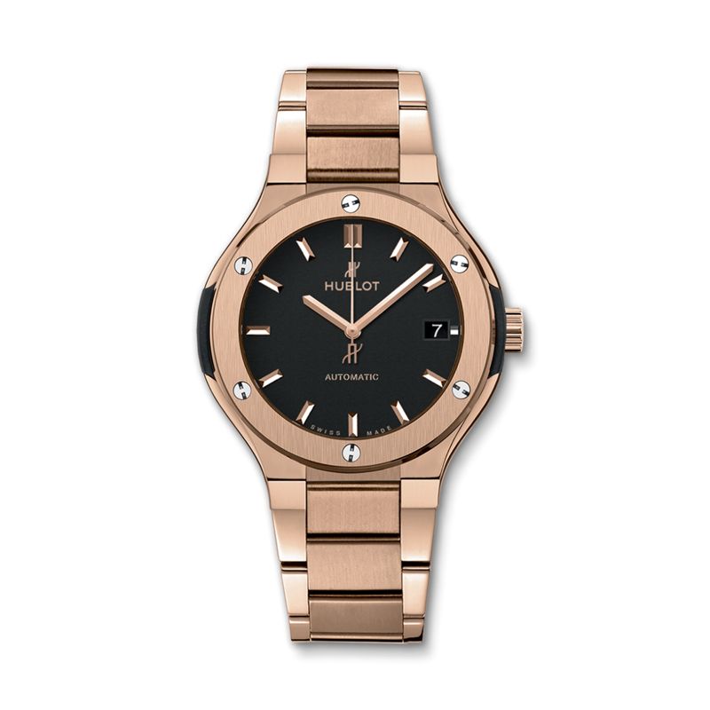 585.OX.1180.OX | Hublot Classic Fusion King Gold Bracelet - Hublot |