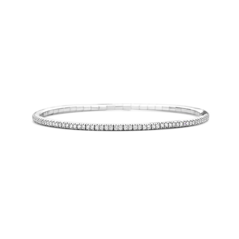 Tennis bracelet White Gold White Diamonds T1 - Jewelry - Webshop