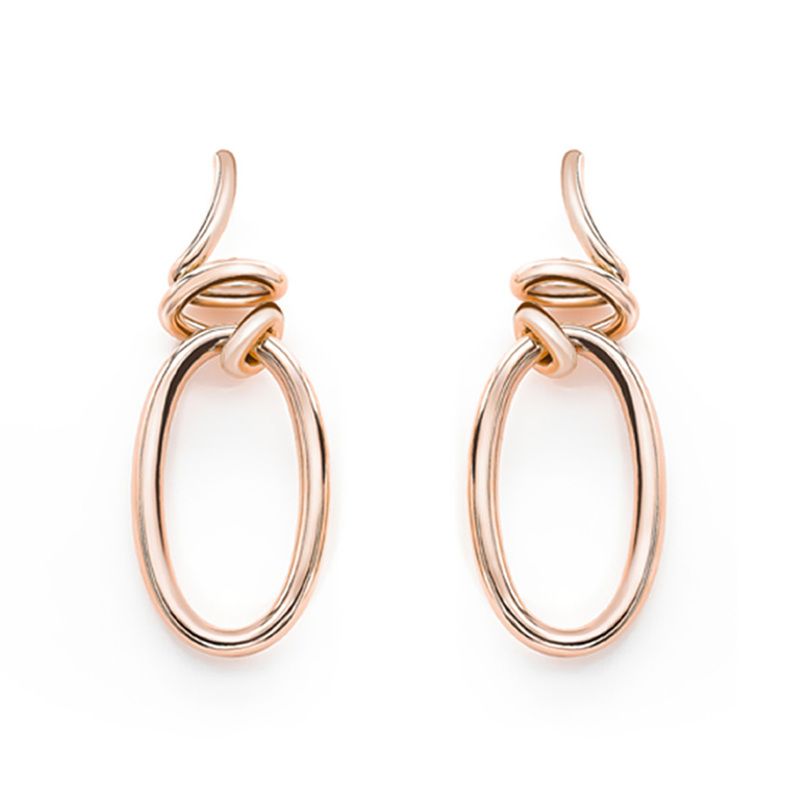 Earrings Hiroko rose gold Mattioli Webshop Italian MOR065R020 