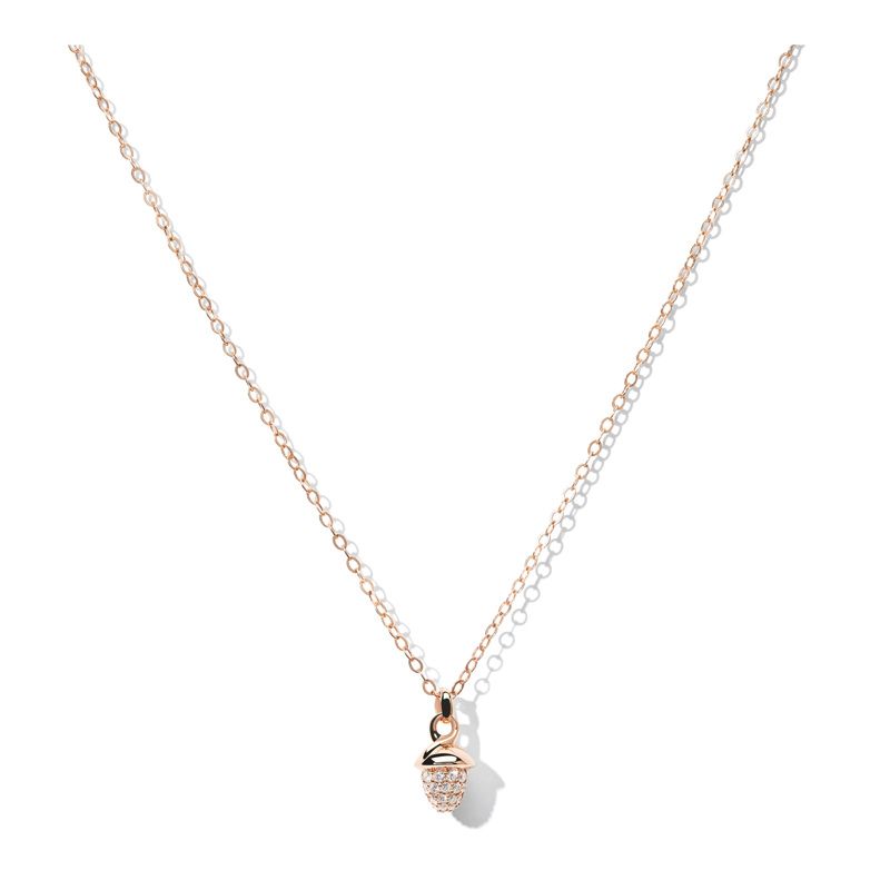 Tamara Comolli Mikado Necklace rose gold with diamonds Webshop