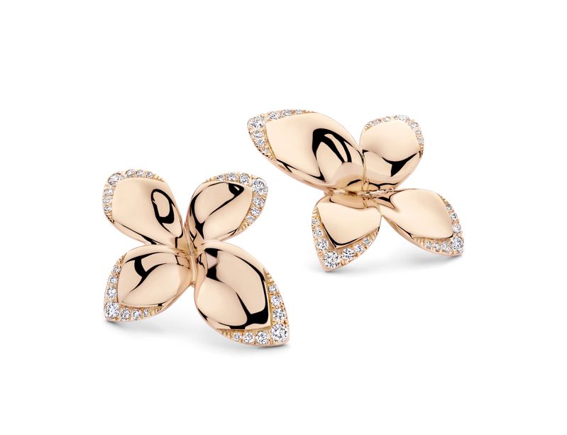 16381R| Pasquale Bruni Giardini Segreti earrings pink gold 