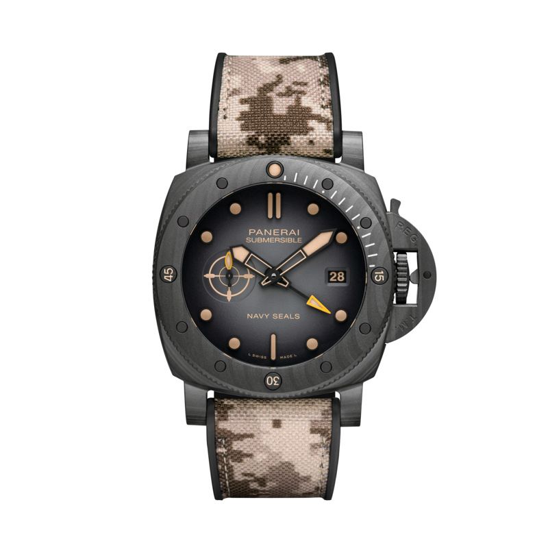 Submersible QuarantaQuattro GMT Navy SEALs Carbotech™ - PAM01513