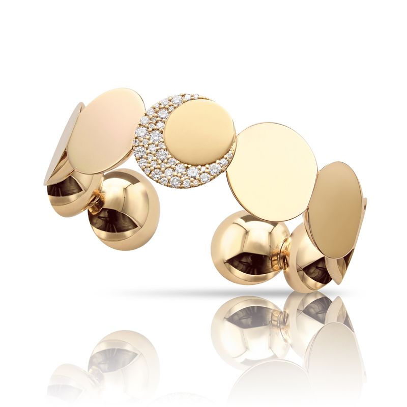 Pasquale Bruni Luce Bracelet rose gold with white diamonds - Webshop