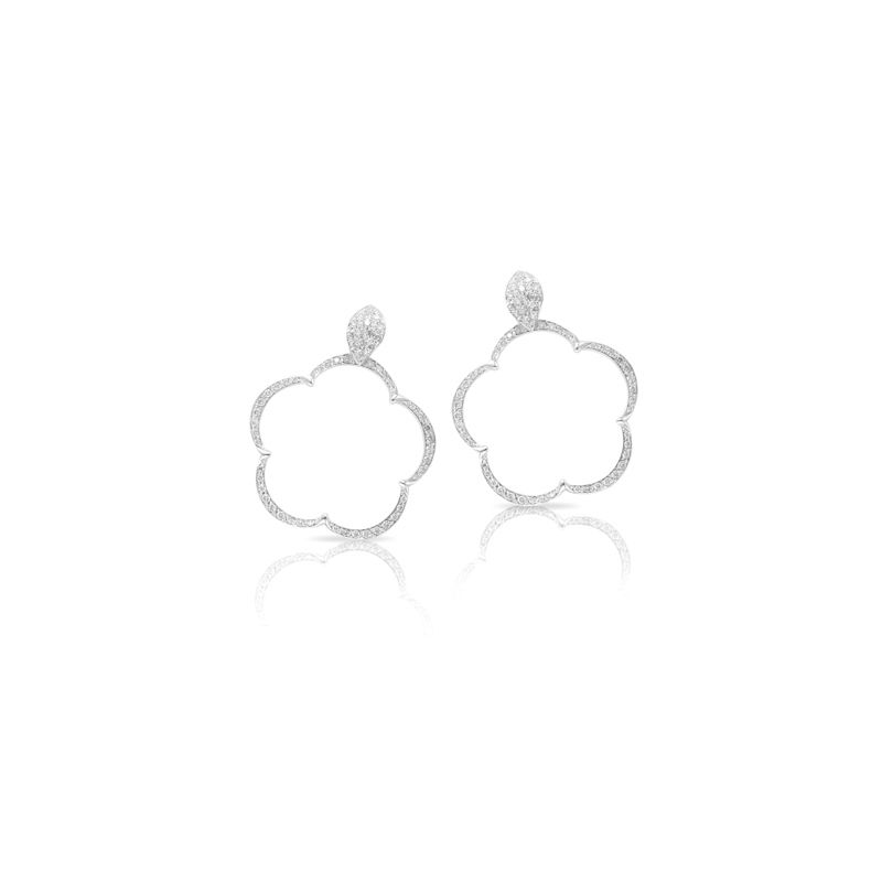 15648B | Pasquale Bruni Ton Joli earrings white gold 24mm - Webshop