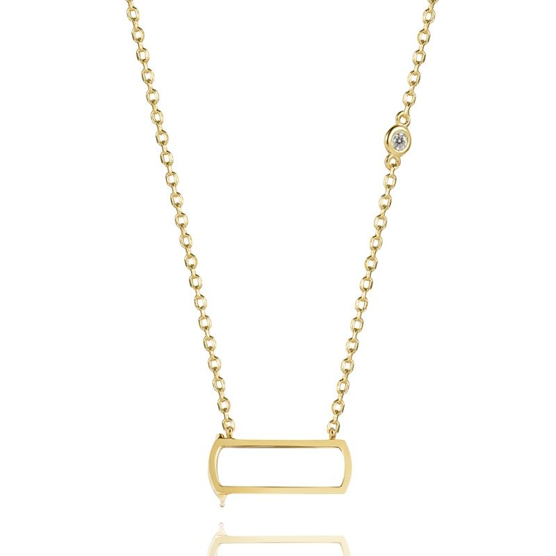 RF Jewels Iconic Motion Gold Pendant 3T Or Jaune