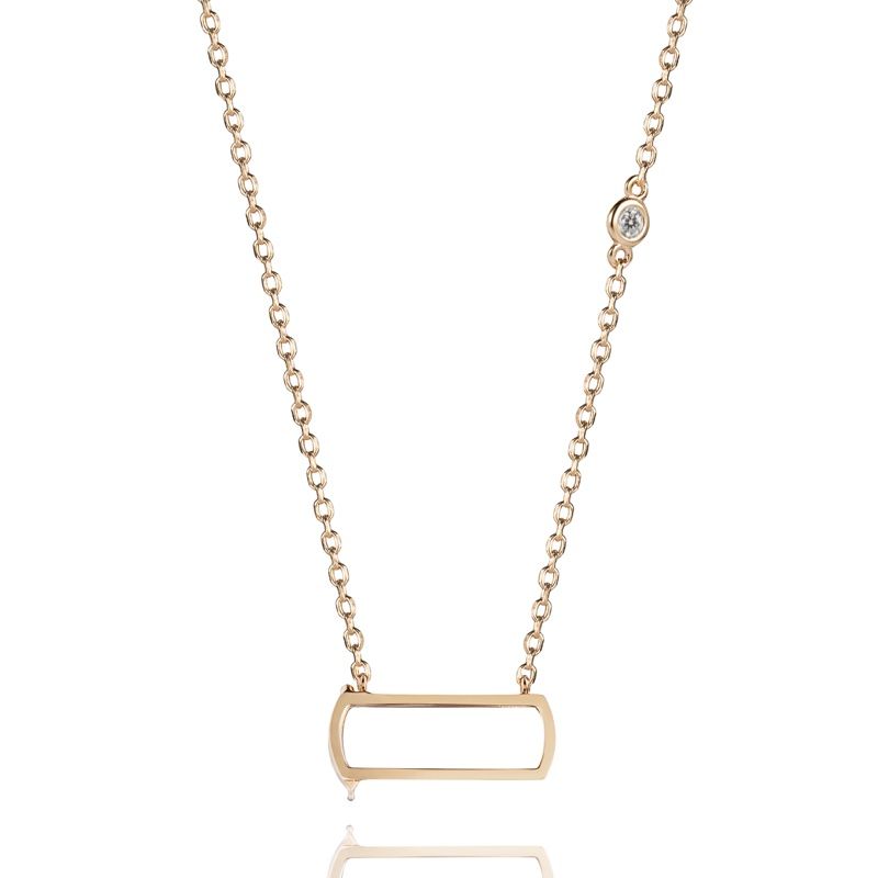 RF Jewels Iconic Motion Gold Pendant 3T Or Rose