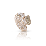 Pasquale Bruni Giardini Segreti bague en or rose et diamants blancs et champagne  Medium