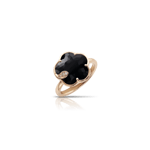 Pasquale Bruni Bon Ton Ton Jolì ring pink gold and onyx