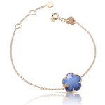 Pasquale Bruni Bon Ton Ton Jolì bracelet pink gold and white agate and lapis lazuli doublet