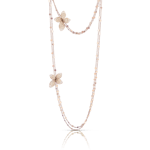 Pasquale Bruni Giardini Segreti sautoir in rose gold 18kt with diamonds