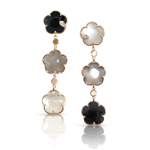 Pasquale Bruni Ton Joli Bouquet Lunaire Earrings rose gold with moon gems