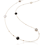 Pasquale Bruni Ton Joli Bouquet Lunaire Sautoir rose gold with moon gems and diamonds