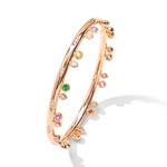 Tamara Comolli Gypsy Bracelet rose gold with diamonds and sapphires