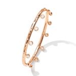 Tamara Comolli Gypsy Bracelet rose gold with diamonds 