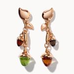 Tamara Comolli Mikado Earrings rose gold with gems