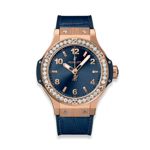 Hublot Big Bang Gold Blue Diamonds