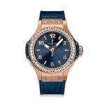 Hublot Big Bang Gold Blue Diamonds