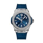 Hublot Big Bang One Click Steel Blue Diamonds