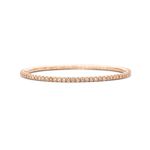 Tennis Bracelet Roségoud Bruine Diamant T3