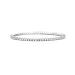 Tennis bracelet White Gold White Diamonds T3