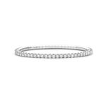 Tennis bracelet White Gold White Diamonds T4