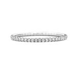 Tennis bracelet White Gold White Diamonds T7