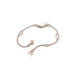 Mattioli Navettes Bracelet rose gold with natural Mother of Pearl