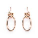Earrings Hiroko rose gold