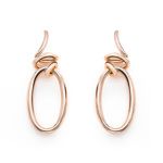 Earrings Hiroko rose gold