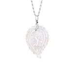Tamara Comolli India pendant white gold with mother of pearls