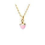 Tamara Comolli Mikado Bouquet Pendant Rose gold with Chalcedony pink