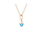 Tamara Comolli Mikado Flamenco Pendant rose gold with Swiss Topaz